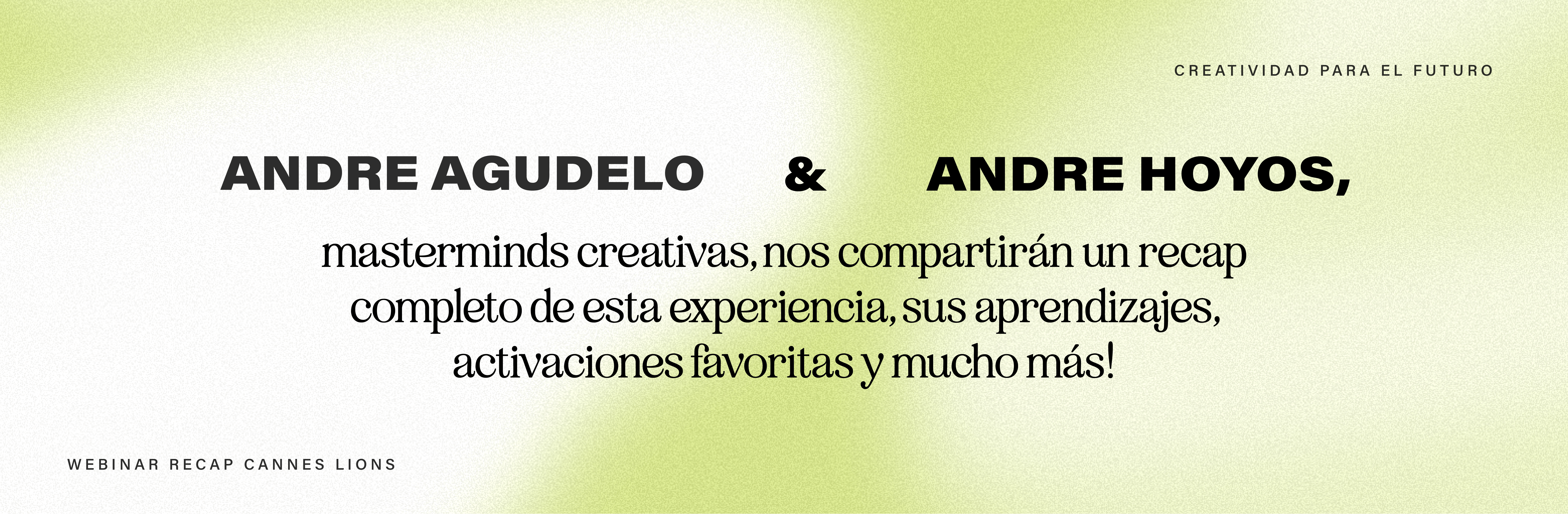 Webinar Andrea Agudelo